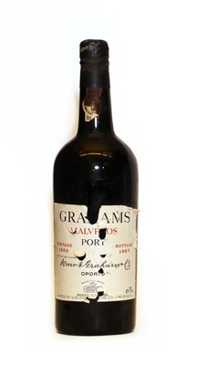 Lot 326 - Grahams, Malvedos, Vintage Port, 1965, one bottle