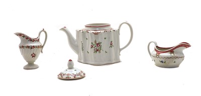 Lot 62 - A Newhall teapot and cover