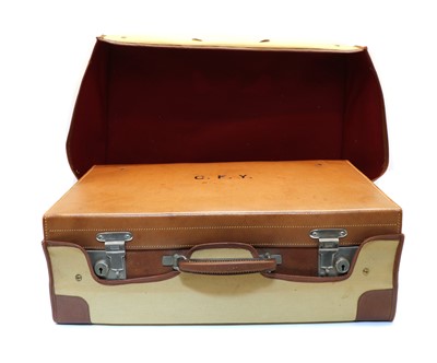Lot 259 - A good Edwardian gentleman's travelling dressing case