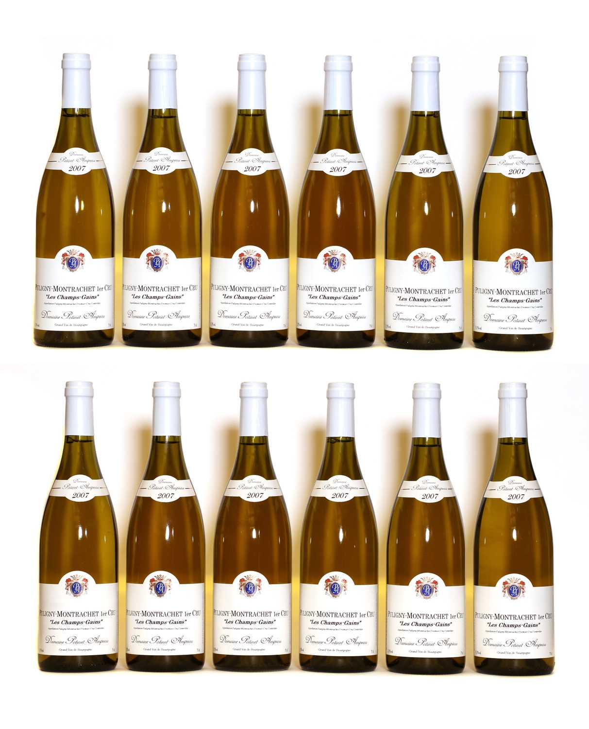 Lot 42 - Puligny Montrachet, 1er Cru, Les Champs Gains, Domaine Potinet Ampeau, 2007, twelve bottles (boxed)
