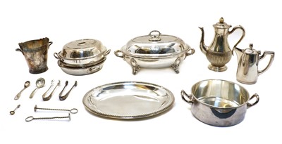 Lot 37 - Silver plated items