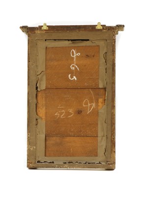 Lot 394 - A giltwood pier mirror