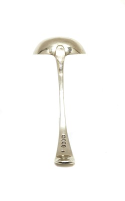 Lot 19 - A George III silver ladle