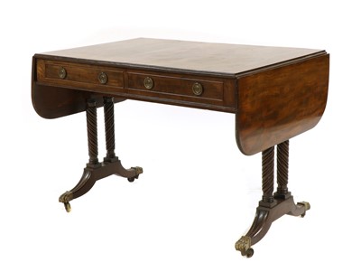 Lot 397 - A Regency mahogany sofa table