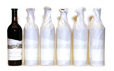 Lot 276 - Cabernet Sauvignon Reserve, Robert Mondavi, 1995, six bottles (OWC)
