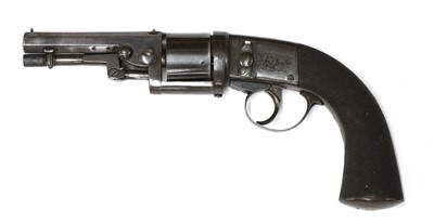Lot 741 - A good six-shot Harvey's patent revolver