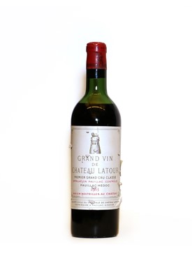 Lot 186 - Chateau Latour, 1er Cru Classe, Pauillac, 1963, one bottle