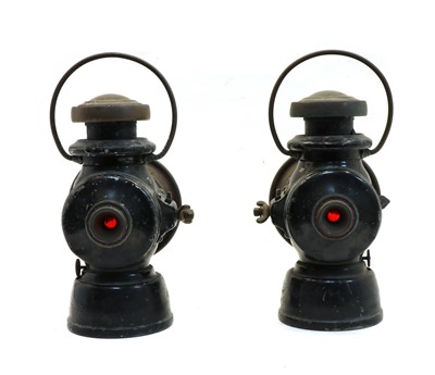Lot 56 - A pair of Lucas no. 723 'King of the Road' car lamps