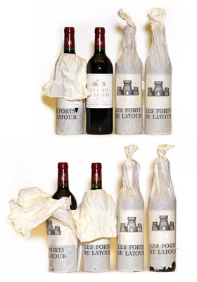 Lot 197 - Les Forts de Latour, Pauillac, 1994, eight bottles