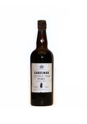 Lot 334 - Sandeman, Vintage Port, 1958, one bottle