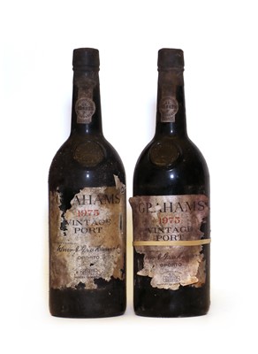 Lot 340 - Grahams, Vintage Port, 1975, two bottles