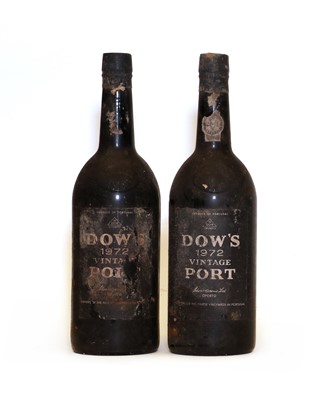 Lot 341 - Dows, Vintage Port, 1972, two bottles