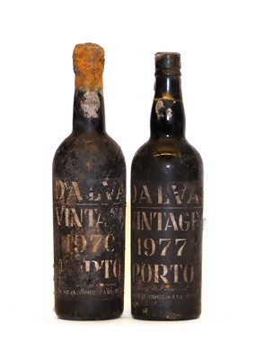 Lot 342 - Dalva, Vintage Port, 1970 one bottle and 1977, one bottle