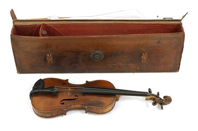 Lot 241A - A 19th Century violin