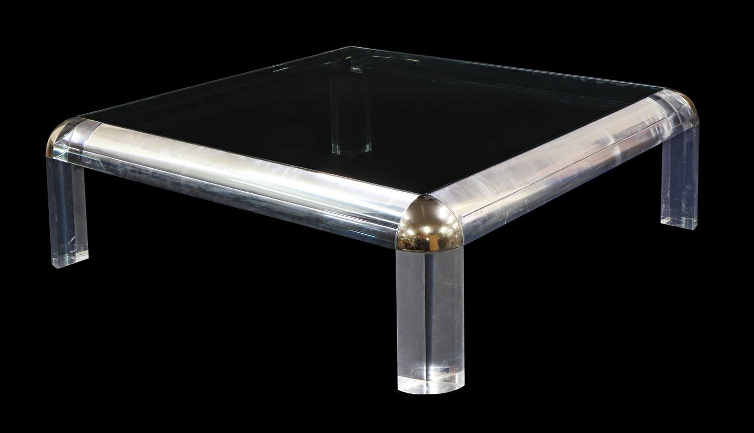 Lot 456 - A Lucite coffee table