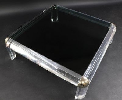 Lot 456 - A Lucite coffee table