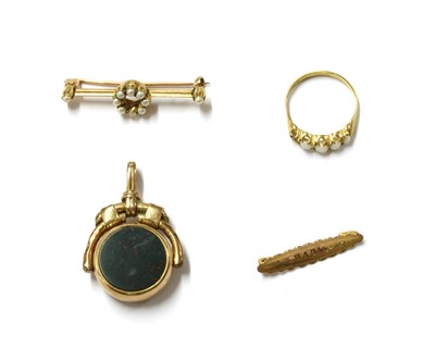 Lot 1361 - A quantity of gold jewellery