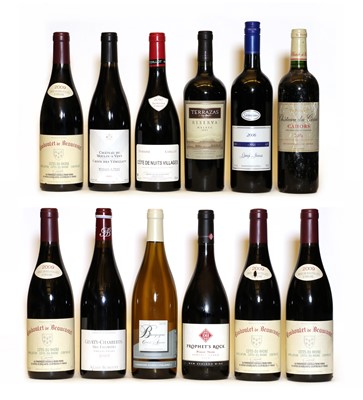 Lot 259 - Assorted wine: Pinot Noir, Prophets Rock, Central Otago, 2009, one bottle and 12 various others