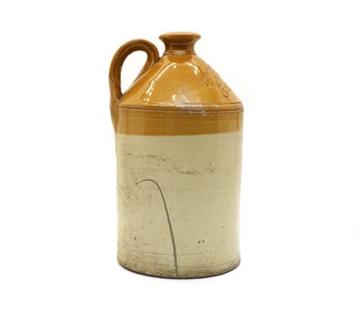 Lot 325 - A stoneware beer flagon