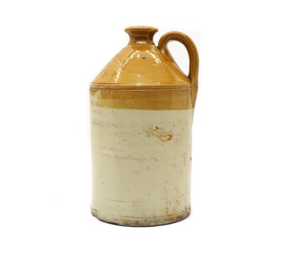 Lot 325 - A stoneware beer flagon