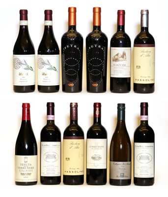 Lot 285 - Assorted Italian wine: Barolo, Massolino, 2009, two bottles and ten various others
