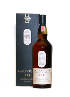 Lot 394 - Lagavulin, Single Islay Malt Scotch Whisky, Aged 16 Years, 43% vol., 1 Litre, one bottle (boxed)