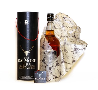 Lot 402 - The Dalmore, Single Highland Malt Scotch Whisky, 12 Years Old, 1980s bottling, 1 litre, one bottle