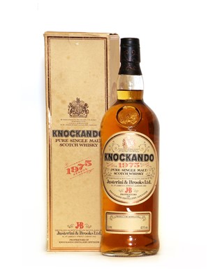 Lot 403 - Knockando, Pure Single Malt Scotch Whisky, 1975, bottled 1988, 43% vol, 1 litre, one bottle (boxed)