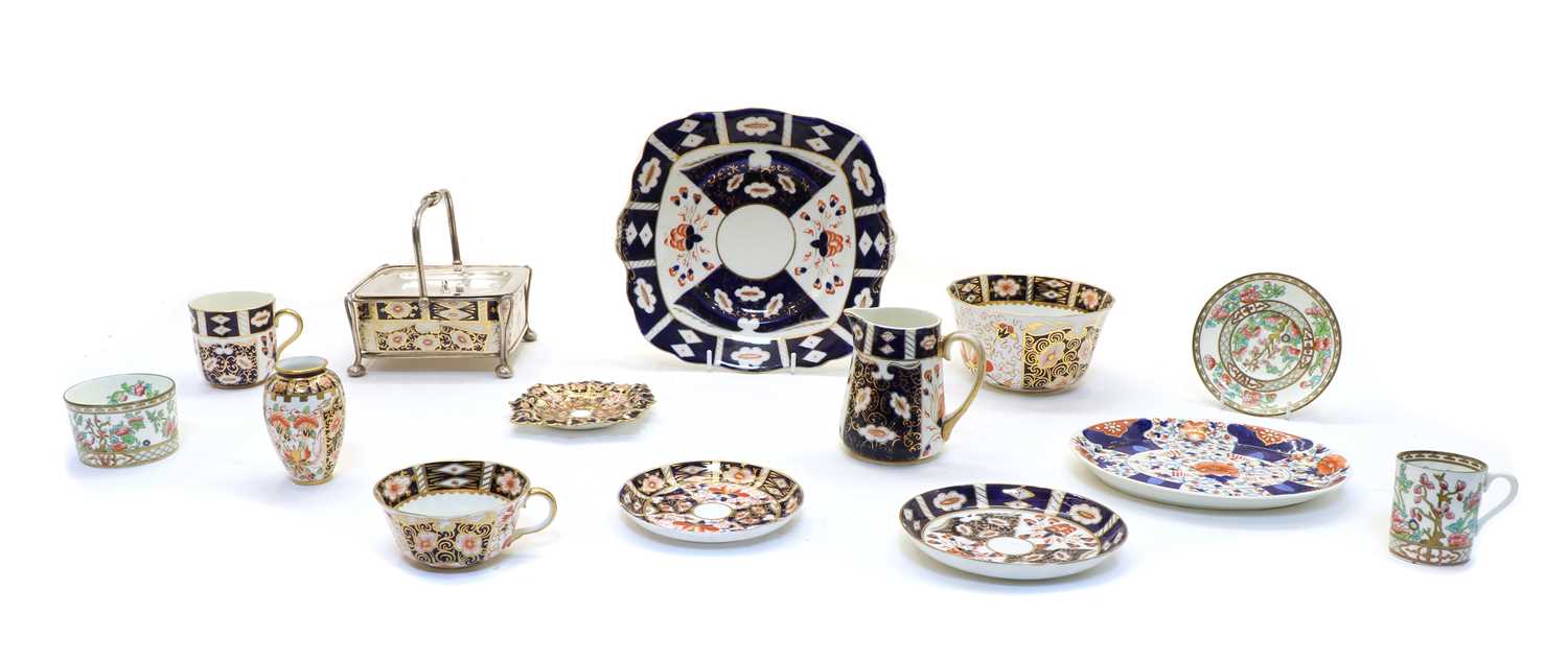 Lot 94 - Assorted early 20th century and later Crown Derby Imari pattern teawares