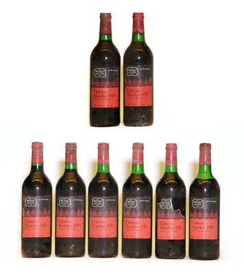 Lot 266 - Chateau Hauchat, Fronsac, 1970, eight bottles