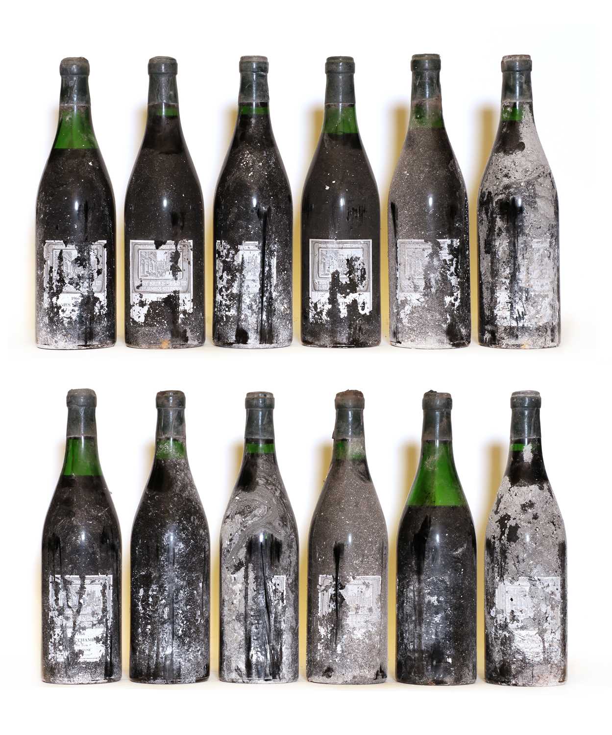 Lot 75 - Charmes Chambertin, 1966, Berry Bros & Rudd bottling, twelve bottles