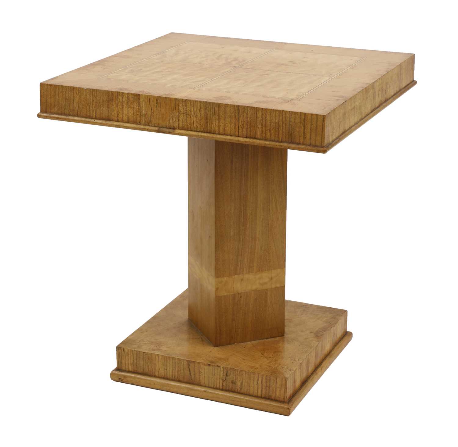 Lot 279 - An Art Deco maple side table