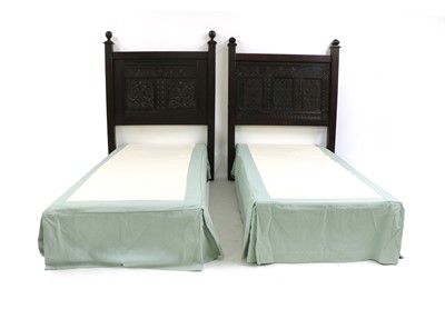 Lot 545 - A pair of single beds