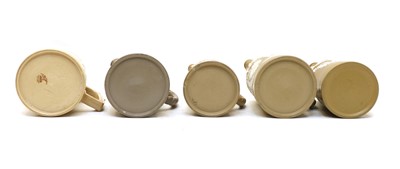 Lot 304 - Five stoneware jugs