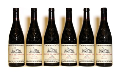 Lot 243 - Gigondas, Valbelle, Chateau Saint Cosme, 2006, six bottles (boxed)