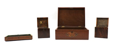Lot 149 - Six various wooden boxes