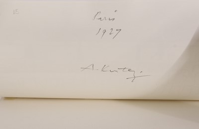 Lot 509 - André Kertész (Hungarian-American, 1894-1985)