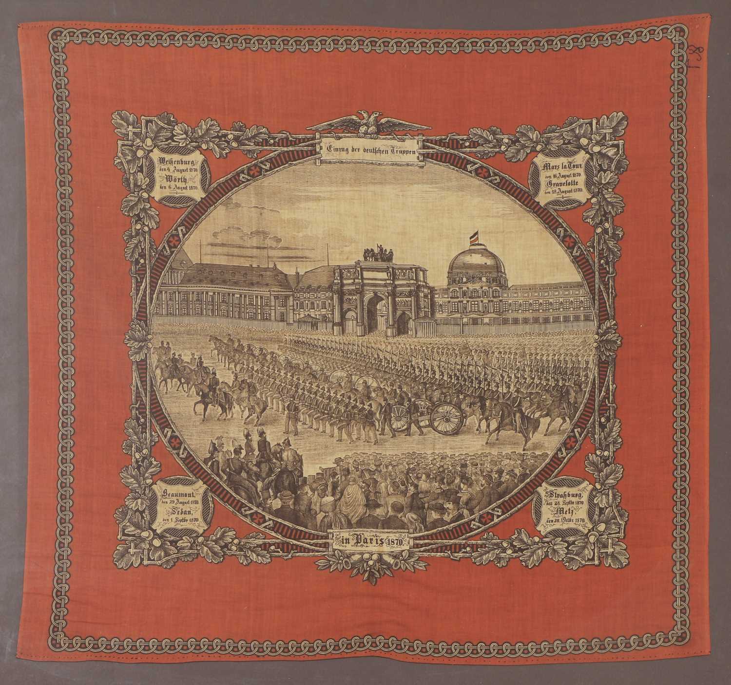 'Einzug der Deutschen Truppen' (Entry of the German troops in Paris