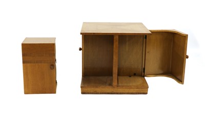 Lot 227 - An Art Deco oak and walnut crossbanded book table