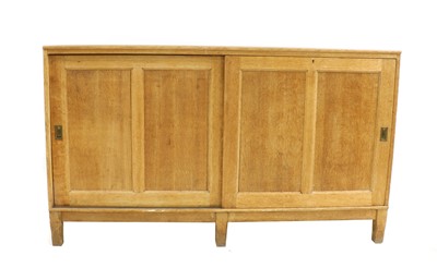 Lot 375 - An oak sideboard