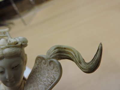 Lot 90 - A Japanese ivory carving