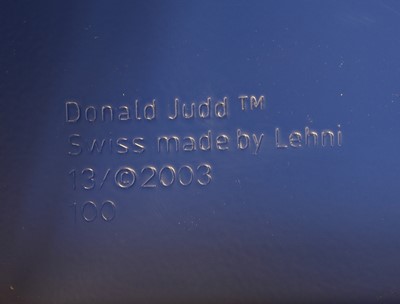 Lot 788 - Donald Judd (American, 1928-1994)