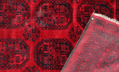 Lot 360 - An Afghan rug