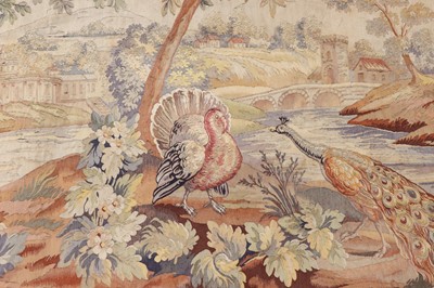 Lot 421 - A French Aubusson tapestry