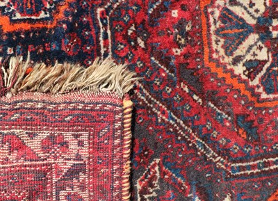 Lot 183 - A Persian rug.