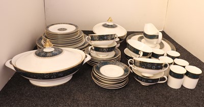Lot 170 - A Royal Doulton Carlyle six-setting dinner service