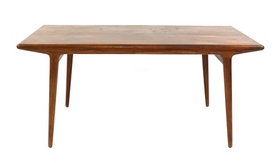 Lot 617 - A Danish teak extending dining table