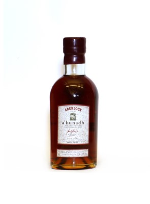 Lot 419 - Aberlour, a’bunadh, Single Speyside Malt Scotch Whisky, Bath no. 6, 59.9% vol, 70cl, one bottle