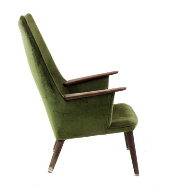 Lot 619 - A Danish upholstered armchair