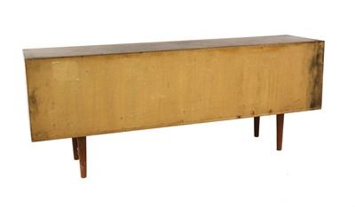 Lot 599 - A Danish 'President' tambour-fronted teak sideboard